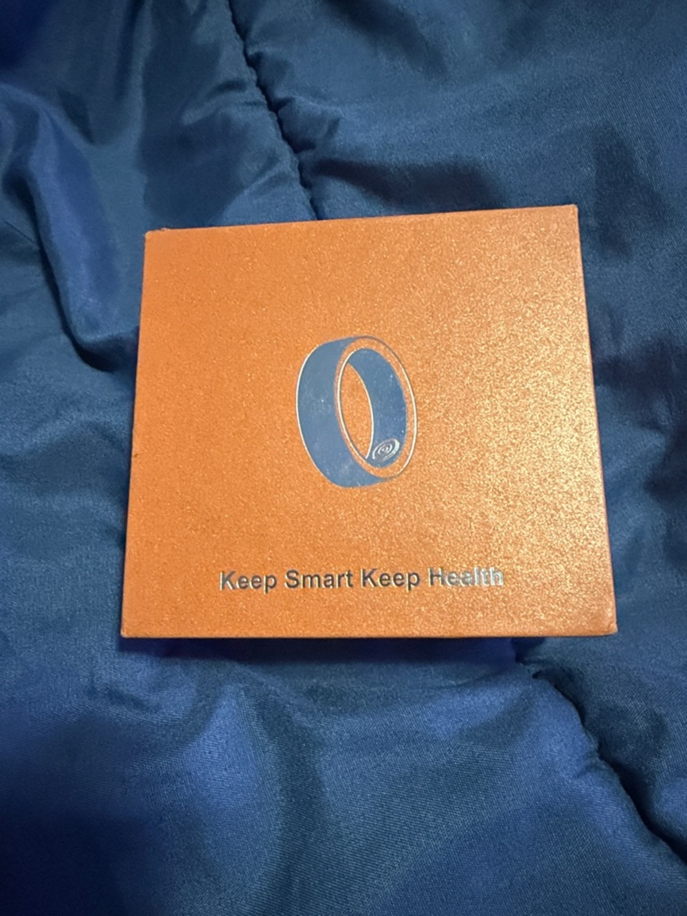 Smart Health Wearable Ring in Orange
